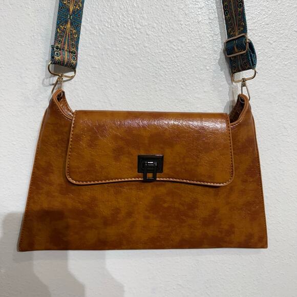 Brown Envelope Clutch Purse - Picture 3 of 10